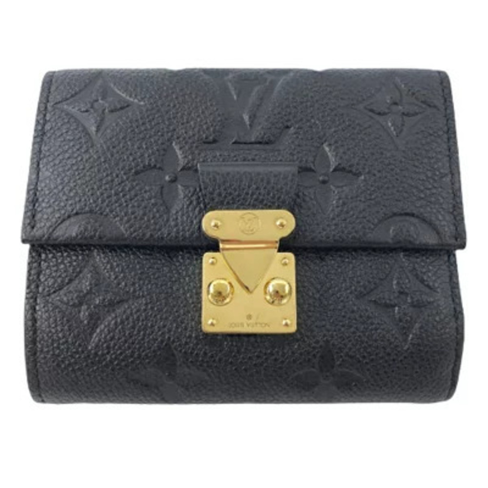 LOUIS VUITTON Portefeuille Metis Compact Monogram Empreinte Black Wallet